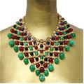 Carlo Zini  Multicolored boules necklace